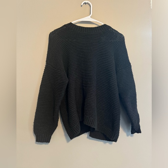 Aerie oversized open back knit sweater. - Picture 2 of 2